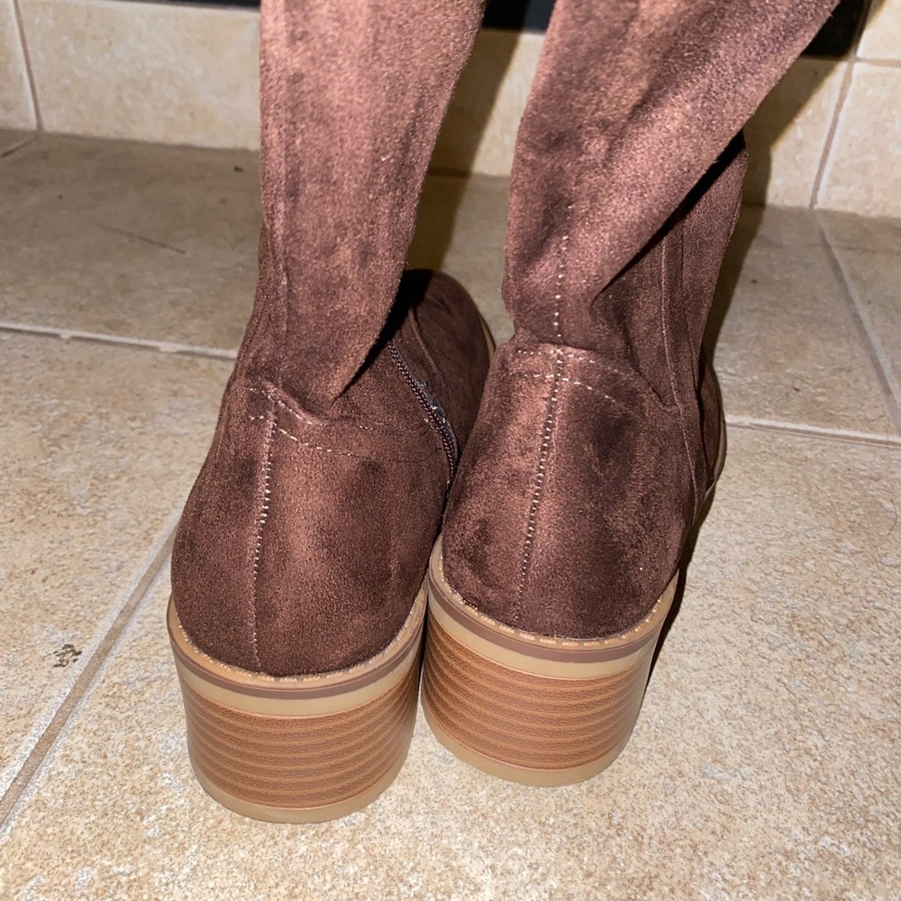 Seychelles “ sand in my boots” suede knee high boots 8.5 - Picture 5 of 10